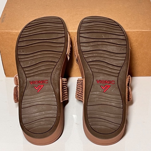 Vionic Alexis Rhinestone Slide Sandals Size 8 - Picture 8 of 15